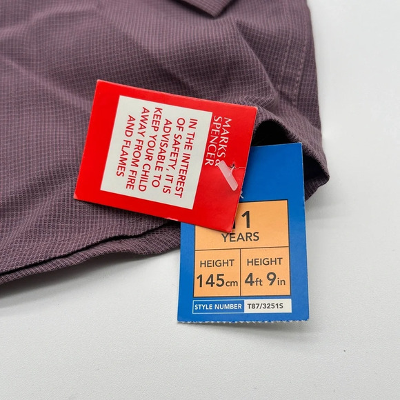 Boys Marks & Spencer Ultra Soft Button Down Shirt - Picture 7 of 9